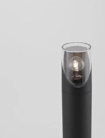 Vonkajšia záhradná lampa Selena 9 tmavo sivé