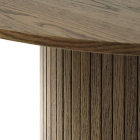 NOLA JEDÁLENSKÝ STÔL - Ø120 cm smoked oak