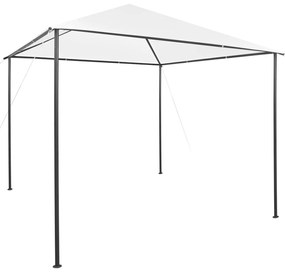 vidaXL Altánok 3x3x2,9 m, biely 180 g/m²