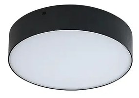 Moderné LED stropné svietidlo Monza II R 30 3000K čierne