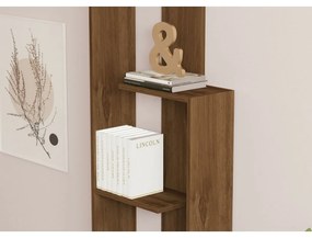 Knižnica Wand Walnut