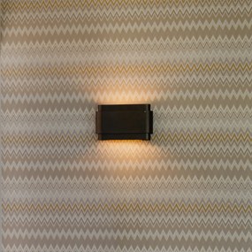 Inteligentné nástenné svietidlo tmavý bronz 2-svetlá vrátane 2 Wifi G9 - Coen