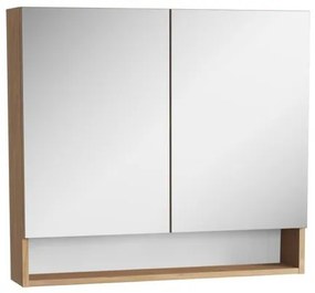 Zrkadlová skrinka VitrA Mia 80x72 cm dub MIAG80D