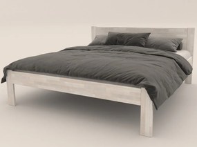Posteľ Fava 180x200 cm, bielený buk