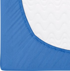 DETSKÉ JERSEY PRESTIERADLO 011 60X120 CM MODRÉ