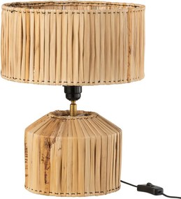 Stolová prírodná lampa z banánových listov Hanna Bannas - Ø 35*30 cm/ E27/ 40W