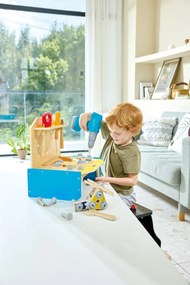 Drevený pracovný stôl - Malý inžinier