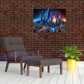 Obraz - Mesto budúcnosti (70x50 cm)