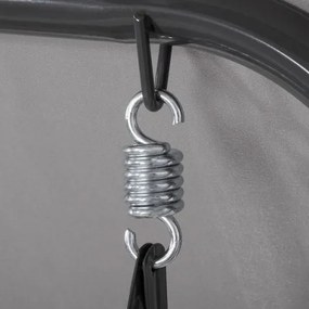 Hojdačka Luna SPRINGOS GS0013 - sivá