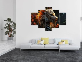 Obraz - Drak (150x105 cm)