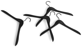 HAY Ramienka Coat Hanger set 4 ks, black