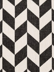 Čierny/krémovobiely vnútorný a vonkajší behúň 80x200 cm Haringey Terrick – Ted Baker