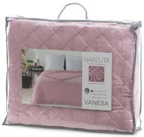 PREHOZ NA POSTEĽ VANESA 170X210 CM RUŽOVÝ