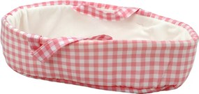 LEAN Toys Baby Doll Baby Bunny Crate šaty ružové