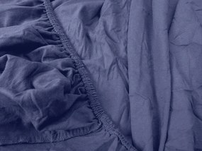 Jersey plachta HIGHFIT tmavomodrá 180 x 200 cm