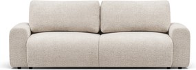 Sofa Velamo s funkciou spania - svetlá béžová szenil Bella 05