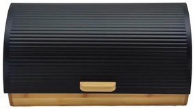 Chlebník black FTC179L-C2 38,5x28x18,5 cm