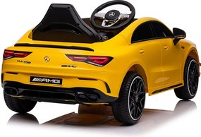 LEAN CARS Mercedes CLA 45s AMG Yellow 4x4 Auto na batérie