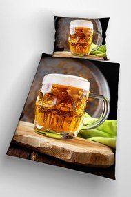 3d obliečky Beer 140x200 cm