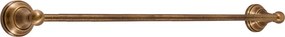 Slezák - RAV Držiak na uterák 650,5 mm MORAVA RETRO - MKA0701/65SM, Stará mosadz (Bronz)
