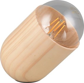 Béžová stolová lampa (výška 13,5 cm) Nara – Reality