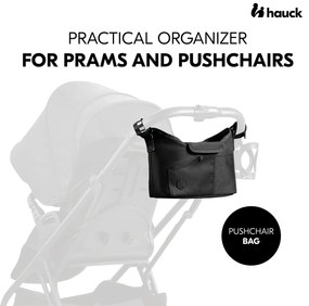 Hauck Taška na kočík-organizér Black