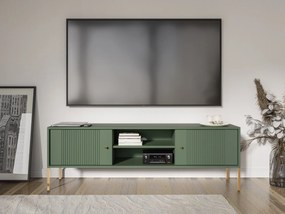 TV stolík Iseo II 154,5 cm zelený