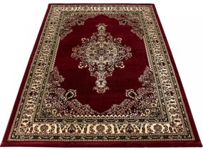 Koberec Marrakesh rozeta červený