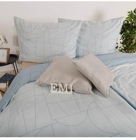 Obliečky Velur modré satén EMI