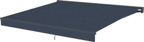 Elektrická markíza BestBerg BBSU-E350CG / 350 × 300 cm / sivá