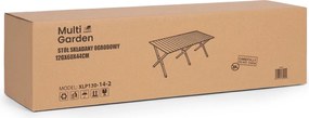 MultiGarden Turistický skladací stôl 120x60 cm s taškou MultiGarden