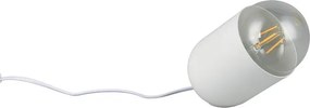 Biela stolová lampa (výška 13,5 cm) Nara – Reality