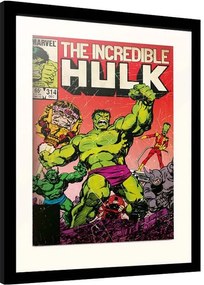 Rámovaný Obraz - Marvel - Hulk