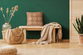 Tutumi Tutumi, obliečka na vankúš 45x45 cm, vzor BC07, svetlá hnedá, NAZ-06712