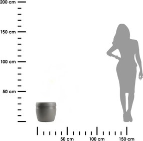 Květináč LUNA Classic 32,8 cm antracitový