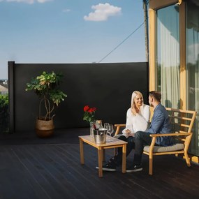 Bočná terasová markíza 200×300 cm – antracitová