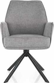 SI Stolička Hugo Brego sivý