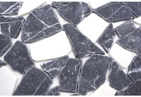 Mozaika z prírodného kameňa CIOT 30/1100 sivá/biela 30,5 x 32,5 cm
