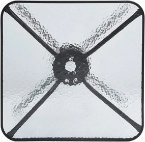 Dekorstudio Štvorcový stôl na balkón ISLAND 60cm