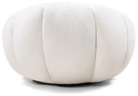 Designové relaxační křeslo VENEZIA 100 cm boucle bílé