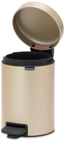 Brabantia Pedálový kôš NewIcon 3L champagne