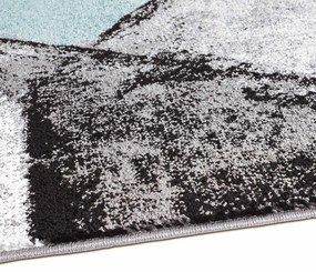 Dekorstudio Moderný koberec MODA SOFT sivo modrý 1135 Rozmer koberca: 80x300cm
