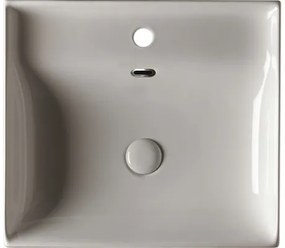 Umývadlo Jungborn NOVE 510 x 460 mm lesklá biela TC03011