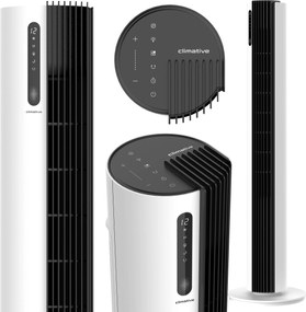 Silný Stĺpový ventilátor, 12 úrovní, Pure Plasma, ionizácia XXL