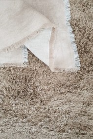 Roots Living | Koberec Long Pile Linen - Béžová / 170x240 cm