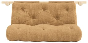 Svetlohnedá menčestrová rozkladacia pohovka 135 cm Hooked – Karup Design