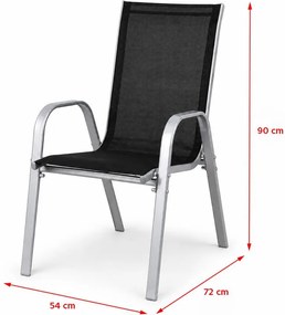 Set záhradného nábytku 10-dielny Avenberg IBIZA