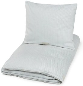 Svetlomodrá detská obliečka na jednolôžko z Bio bavlny 140x200 cm Classic Stripes Blue – Cam Cam Copenhagen