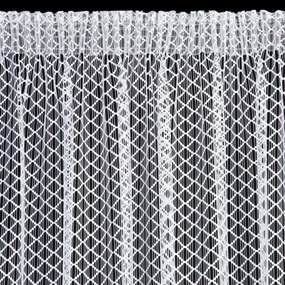 ZÁCLONA NA PÁSKE AIDEN 140X270 CM BIELA