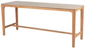 Liam teakový jedálenský stôl s keramickou doskou 220x75 cm